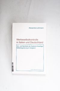 Werbeselbstkontrolle in Italien und De... Werbeselbstkontrolle in Italien und De...