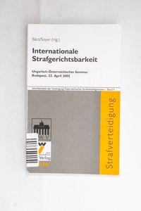 Internationale Strafgerichtsbarkeit – ...