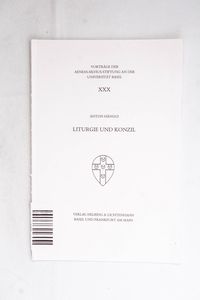 Liturgie und Konzil Anton Hänggi