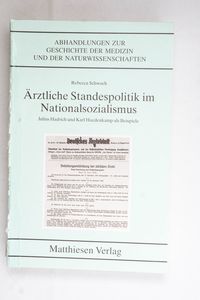 Ärztliche Standespolitik im Nationalso...