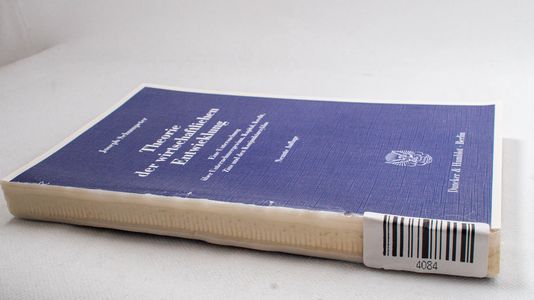 Theorie der wirtschaftlichen Entwicklu... Theorie der wirtschaftlichen Entwicklu...