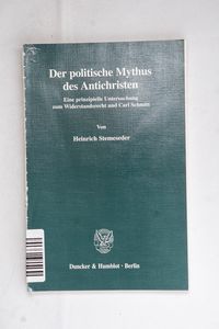 Der politische Mythus des Antichristen...