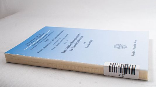 Der Gleichordnungskonzern im Gesellsch... Der Gleichordnungskonzern im Gesellsch...