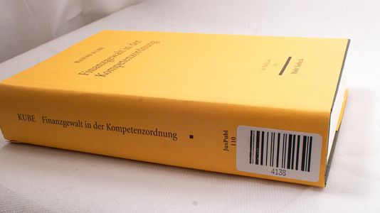 Finanzgewalt in der Kompetenzordnung