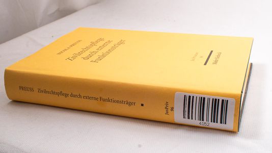Zivilrechtspflege durch externe Funkti... Zivilrechtspflege durch externe Funkti...