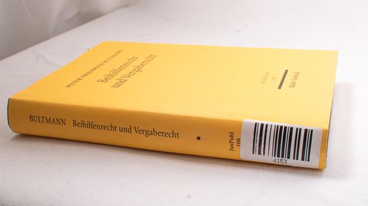Beihilfenrecht und Vergaberecht: Beihi... Beihilfenrecht und Vergaberecht: Beihi...