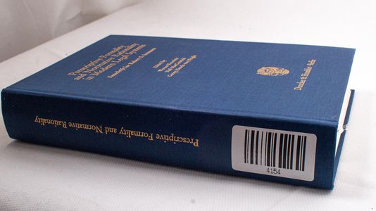 Prescriptive Formality and Normative R... Prescriptive Formality and Normative R...
