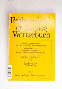 i, j (Frühneuhochdeutsches Wörterbuch)