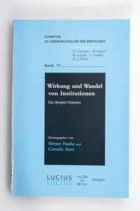 Wirkung und Wandel von Institutionen :... Wirkung und Wandel von Institutionen :...