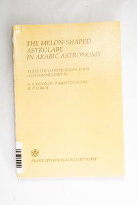 The Melon-Shaped Astrolabe in Arabic A...