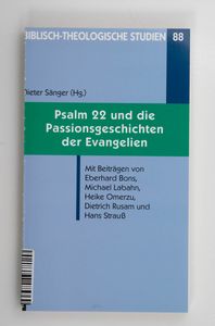 Psalm 22 und die Passionsgeschichten d... Psalm 22 und die Passionsgeschichten d...
