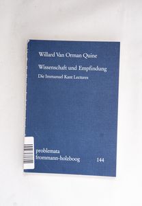 Wissenschaft und Empfindung: Die ?Imma... Wissenschaft und Empfindung: Die ?Imma...