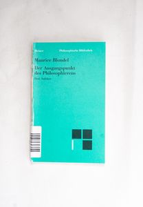 Der Ausgangspunkt des Philosophierens.... Der Ausgangspunkt des Philosophierens....