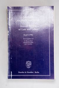 Jahrbuch für Recht und Ethik. Annual R...