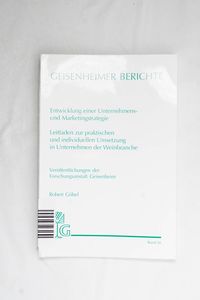 Entwicklung einer Unternehmens- und Ma... Entwicklung einer Unternehmens- und Ma...