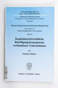 Kapitalmarktrechtliche Beteiligungstra... Kapitalmarktrechtliche Beteiligungstra...