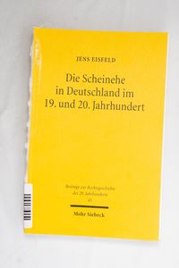 Die Scheinehe in Deutschland im 19. un... Die Scheinehe in Deutschland im 19. un...