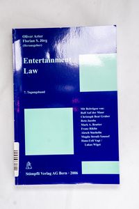 Entertainment Law (f. d. Schweiz) Entertainment Law (f. d. Schweiz)