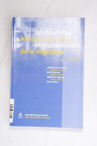 Jahrbuch fuer Migrationsrecht (f. d. S...