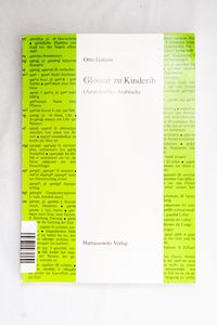 Glossar zu Kinderib (anatolisches Arab... Glossar zu Kinderib (anatolisches Arab...
