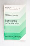 Demokratie in Deutschland. Soziologisch-historisch