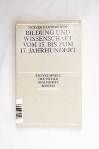 Bildung und Wissenschaft vom 15. bis z... Bildung und Wissenschaft vom 15. bis z...