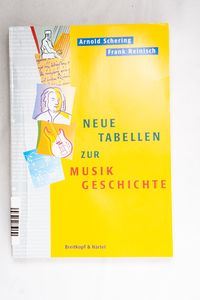 Neue Tabellen zur Musikgeschichte - Ne...