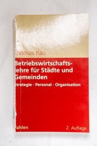 Betriebswirtschaftslehre für Städte un... Betriebswirtschaftslehre für Städte un...