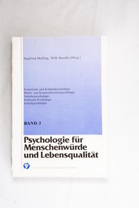 Psychologie für Menschenwürde und Lebe... Psychologie für Menschenwürde und Lebe...