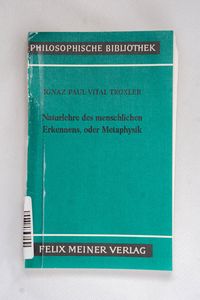 Naturlehre des menschlichen Erkennens ... Naturlehre des menschlichen Erkennens ...