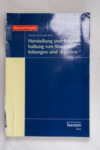 Herstellung und Instandhaltung von Abw... Herstellung und Instandhaltung von Abw...