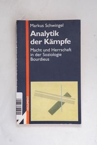 Analytik der Kämpfe. Macht und Herrsch...