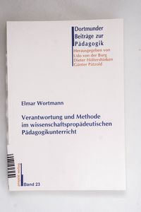 Verantwortung und Methode im wissensch... Verantwortung und Methode im wissensch...