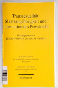 Transsexualität, Staatsangehörigkeit u... Transsexualität, Staatsangehörigkeit u...