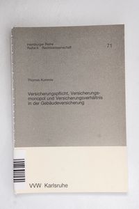 Versicherungspflicht, Versicherungsmon... Versicherungspflicht, Versicherungsmon...