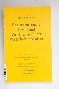 Das Internationale Privat- Und Verfahr...