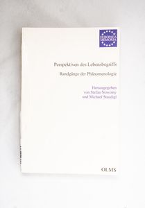 Perspektiven des Lebensbegriffs. - Ste... Perspektiven des Lebensbegriffs. - Ste...