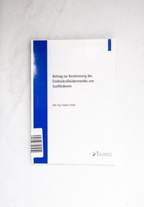 Beitrag zur Bestimmung des Eindrückrol... Beitrag zur Bestimmung des Eindrückrol...