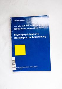 wie auf den allmächtigen Schlag einer ... wie auf den allmächtigen Schlag einer ...