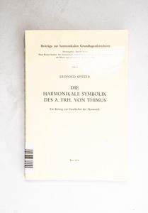 Die harmonikale Symbolik des A. Frh. v...