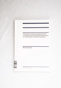 Holmiumlaser-Temperatursprungexperimen... Holmiumlaser-Temperatursprungexperimen...
