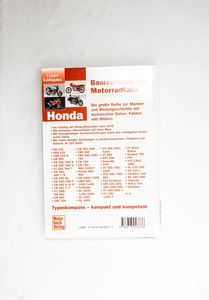 Honda - Motorräder seit 1970. Typenkom...