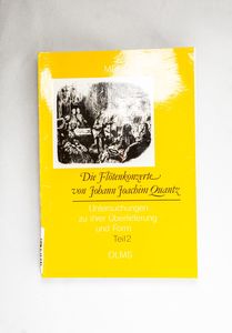 Die Flötenkonzerte von Johann Joachim ...