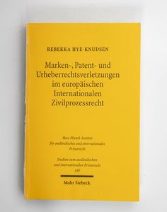 Marken-, Patent- und Urheberrechtsverl...