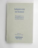 Subjektivität im Kontext - Dietrich Ko...
