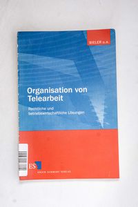 Organisation von Telearbeit von Frank ...