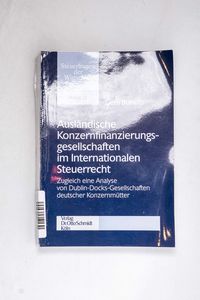 Ausländische Konzernfinanzierungsgesel... Ausländische Konzernfinanzierungsgesel...
