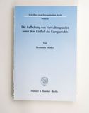 Die Aufhebung von Verwaltungsakten unt...
