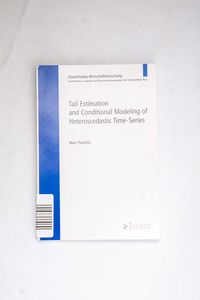 Tail Estimation and Conditional Modeli... Tail Estimation and Conditional Modeli...