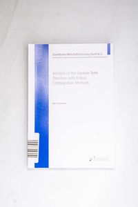 Analysis of the German Term Structure ... Analysis of the German Term Structure ...